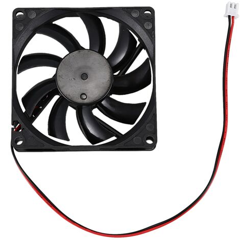 DC 12V 0.18A Connecteur 2 broches PC Casque d'ordinateur Ventilateur de