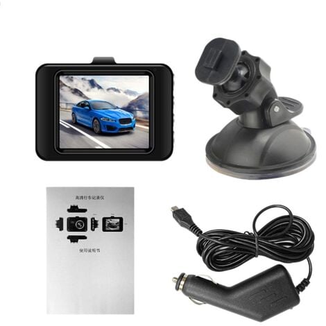 Caméra DVR de voiture Full HD 1080P 2.2 pouces, enregistreur vidéo de  conduite numérique à 170