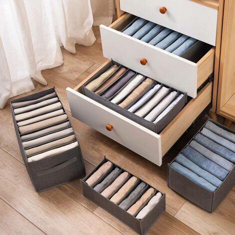 5pcs tiroir organisateur tiroir boîte de rangement pour chambre commode  salle de bain | bol