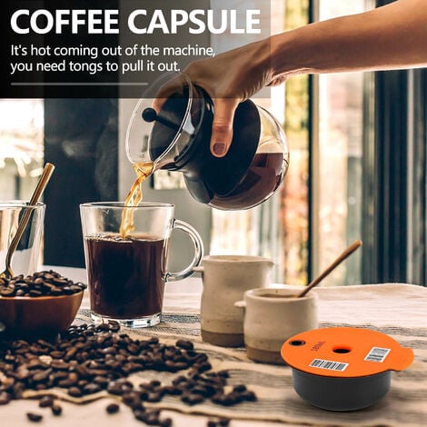 Capsules de Café RéUtilisables, Compatibles avec les Machines pour