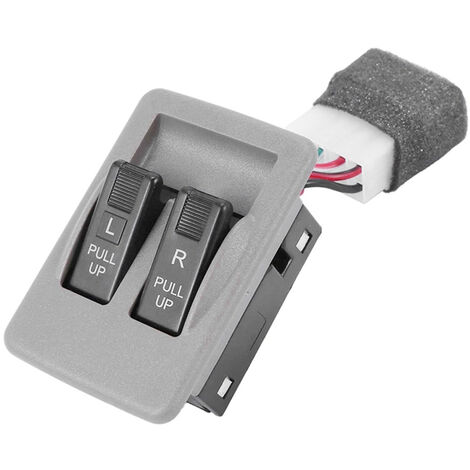 Support bouton de vitre électrique gris Peugeot 205 avec
