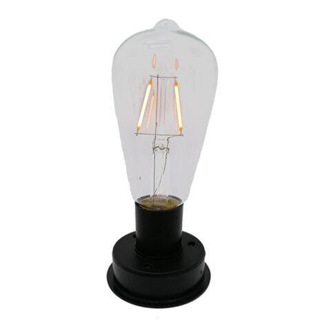 Ampoule à filament LED E10 3W dimmable, par 3, 34V