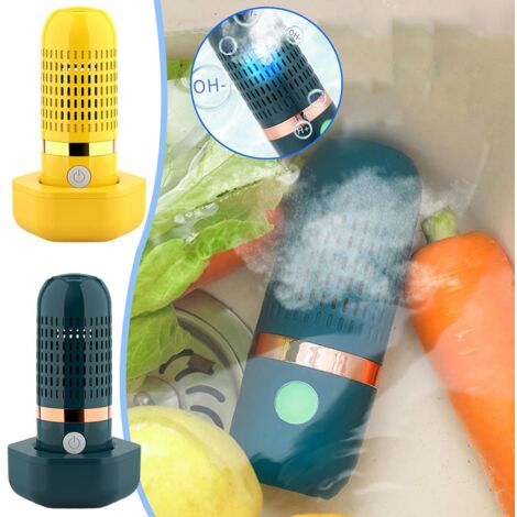 Machine à laver pour fruits et légumes, nettoyeur à ultrasons portable,  purificateur alimentaire sans fil USB