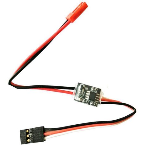Commutateur RC 20A Haute Tension 3-30V - Pour Pompe à Eau, Lumières Drone - Contrôle Par Télécommande - Lot De 2