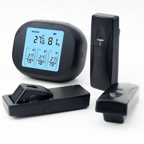 Humidimètre pour bois, humidimètre numérique MD812, humidimètre numérique  LCD 2/4 broches avec pochette pour le