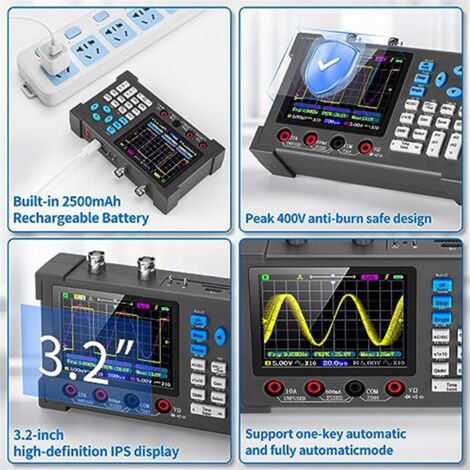 Oscilloscope Câble Multimètre Numérique Cordon Fil Sonde 100 MHz Testeur