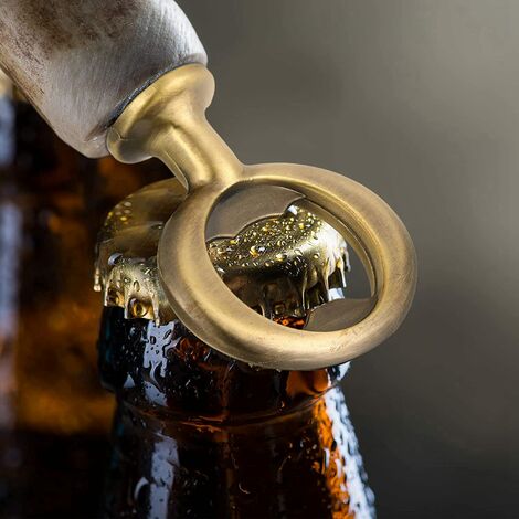 Ouvre-bouteille de bière créatif, vin soda décapsuleur outil pour bar  hommes