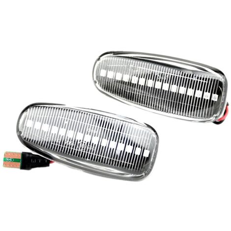 MKptopia 2 Pièces Marqueurs Latéraux LED Dynamiques Clignotants - Indicateurs Ambre Super Brillants Compatibles BMW E82 E88 E90 E91 E92 E93 E60 E61 E84
