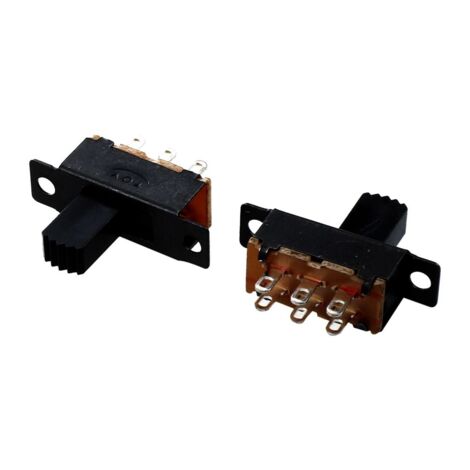 Interrupteur à Glissière SIBER XN-14BX - 2 Broches 2 Positions - 10(2)A 250V - Occasion