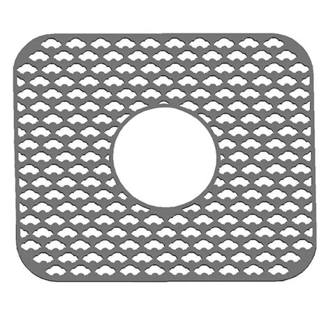Tapis d'évier en silicone, accessoire de grille de protection d'évier de  cuisine pliant antidérapant pour le fond de l'évier de ferme
