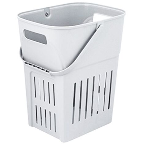 Panier De Rangement Pour Le Linge En Plastique Panier Linge Portatif