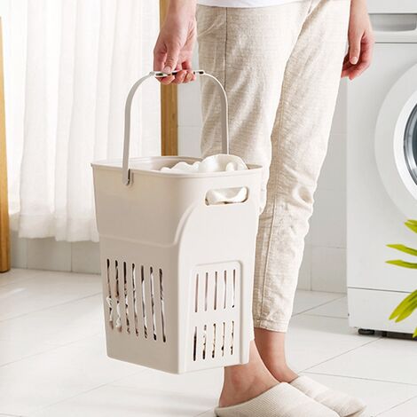 Panier De Rangement Pour Le Linge En Plastique Panier Linge Portatif Pour Les M Nages