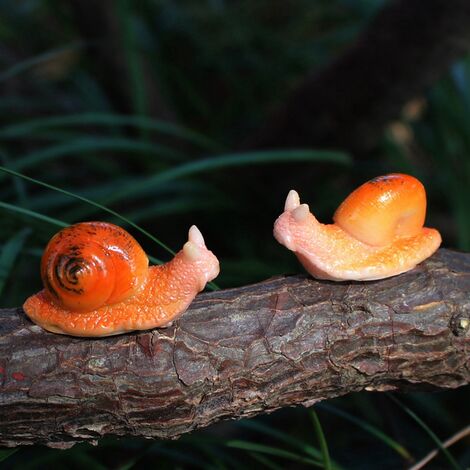 Animaux en résine - Escargots - Déco et Artisanat