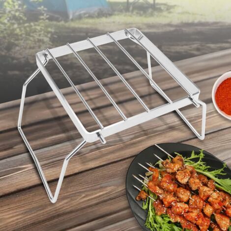 Grille pour Feu de Camp - Rectangle, Cuisine, Accessoires de Camp