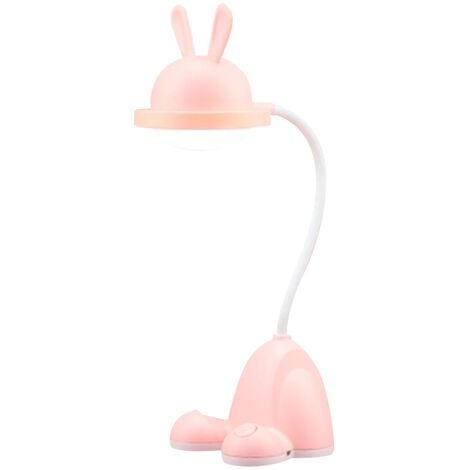LAMPE DE BUREAU & VEILLEUSE LED POUR ENFANTS ASPECT LAPIN