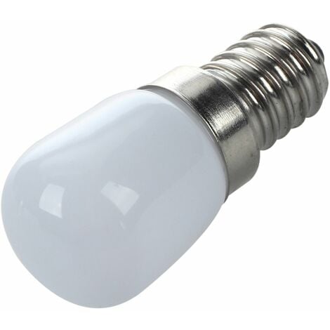 2 ampoules LED E14 / 150 lm pour hotte ou réfrigérateur - blanc du jour, LED SMD