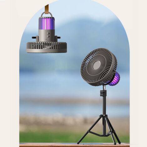 Mini Ventilateur de Plafonde Électrique Anti-Moustiques, 220V 8W