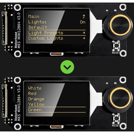 12864 LCD écran d'affichage Intelligent Module contrôleur pour