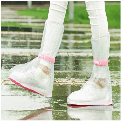 CCYKXA Couvre Chaussures Imperméables Réutilisables Imperméables Légers  Antidérapants Couvre-Chaussures Couvre Chaussures pour Jour de Pluie