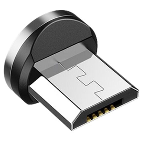 Câble MagnéTique Rond Prise Android Aimant Chargeur Prise -USB