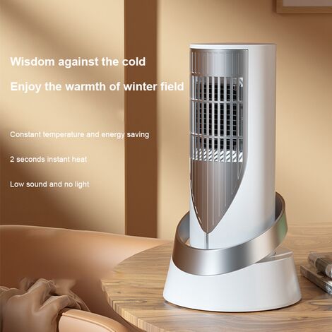 Mini-chauffage portable Chauffage électrique Ventilateur Ventilateur Hiver  Réchauffeur Machine USB Rotatif Chauffage Poêle Radiateur Bureau pour La  Maison, Voiture (Color : A) : : Cuisine et Maison