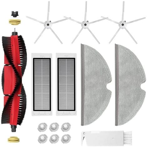 Kit de filtre Hepa brosse principale pour Roborock S6 S5 Max S50 S55 S60  S65 E25 E35 Robot Aspirateur Accessoires
