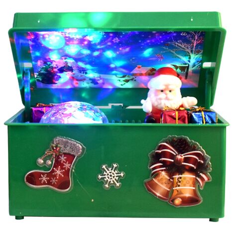 Cadeau De Musique, Boîte à Musique, Cadeaux De Noël De Machines Pour Les  Enfants De La Famille Avec Des Ornements Du Père Noël 