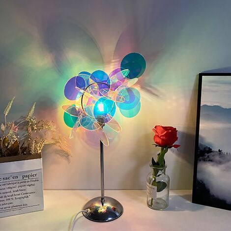 Lampe de Nuit ColoréE Aurora Table RGB LED pour Chambre à Coucher Vacances  Bricolage