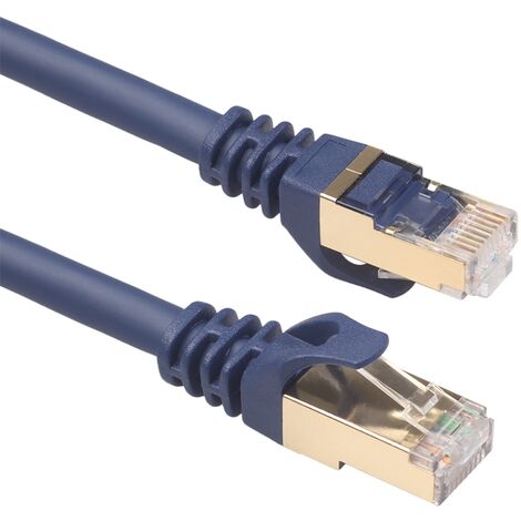 Câble Ethernet plat CAT8 40Gbps RJ45 Lan, cordon de raccordement pour  ordinateur portable