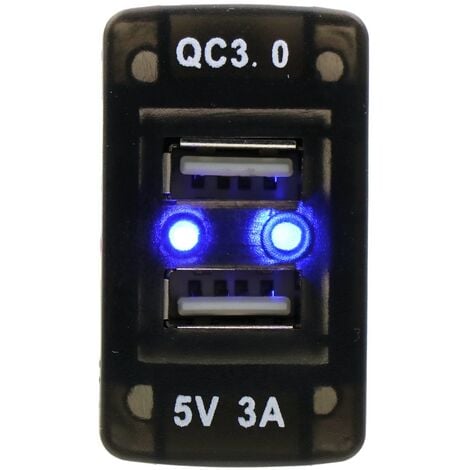 Adaptateur USB Chargeur Secteur Prise De Courant Charge Rapide