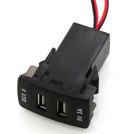 Chargeur USB voiture 12V / 24V pour 5V / 3A, 3000mA - 1 USB Port Adaptateur  de charge USB