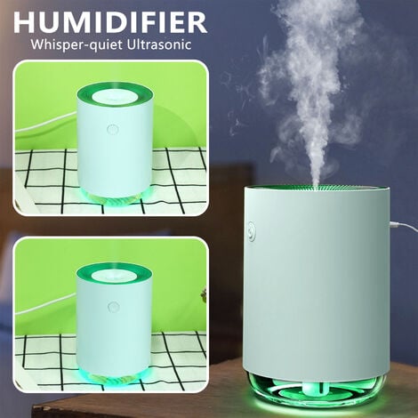 Humidificateur - Diffuseur - Aroma - Mini Humidificateur - humidifier -  Vert