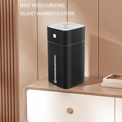 NIUAWASA Mini Humidificateur USB 220ml - Portable Bureau Voiture Nuit Lumière