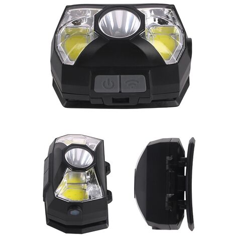 Lavrai - Lampe Frontale LED Rechargeable - 350 Lumen - 30h