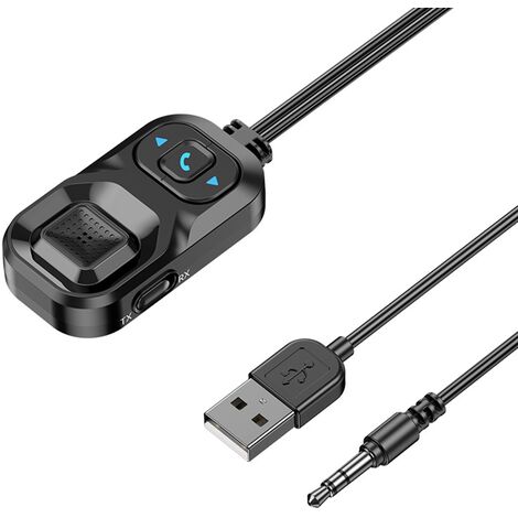 Adaptateur Usb Bluetooth pour voiture 3.5mm Jack Audio Récepteur