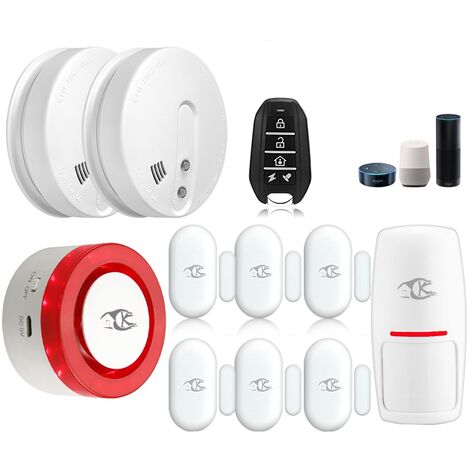 Smarsecur Tuya Smart Life WiFi Smart Home Security System Device