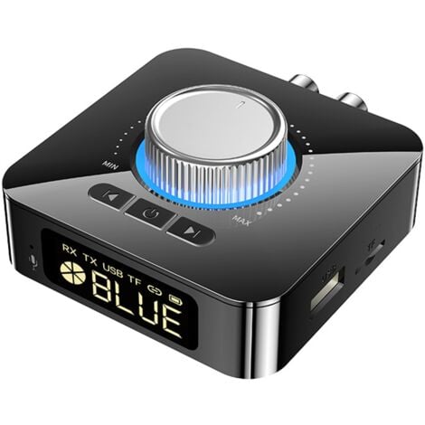 Adaptateur Bluetooth à Affichage NuméRique Intelligent LED RéCepteur Audio  Bluetooth 5.0 Transmetteur Adaptateur Audio AUX 2