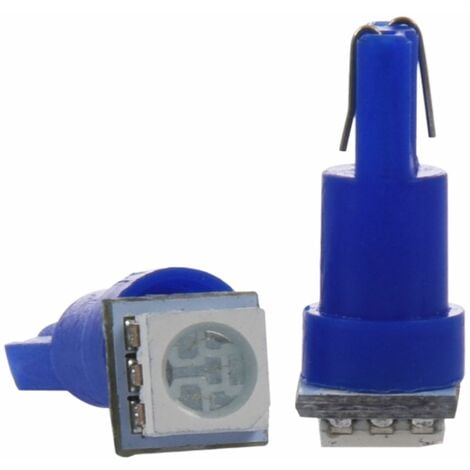 Acheter Ampoule de tableau de bord 12V T5 LED 5050 SMD, lampe de