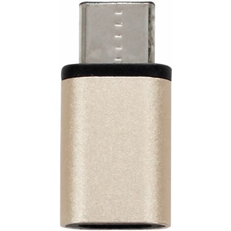 Convertisseur Adaptateur Micro USB vers USB 3.1 Type C 2.0 pour