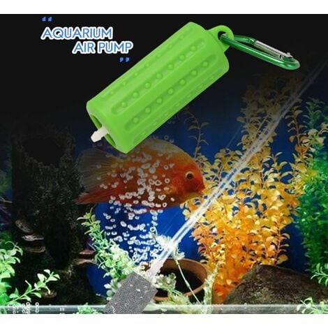 1pc Mini Pompe À Air Portable, Pompe À Oxygène Pour Aquarium Avec