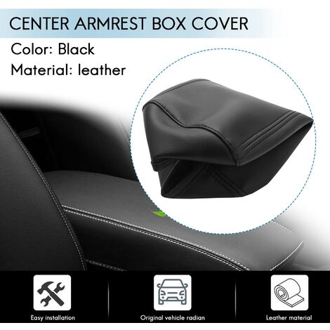Couvercle D'accoudoir Central Pour Peugeot 3008 4008 5008 508L - Noir - Confort Et Rangement