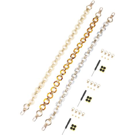 Bracelets à chaîne épaisse en acrylique coloré pour hommes et femmes,  Bracelets à chaîne en résine
