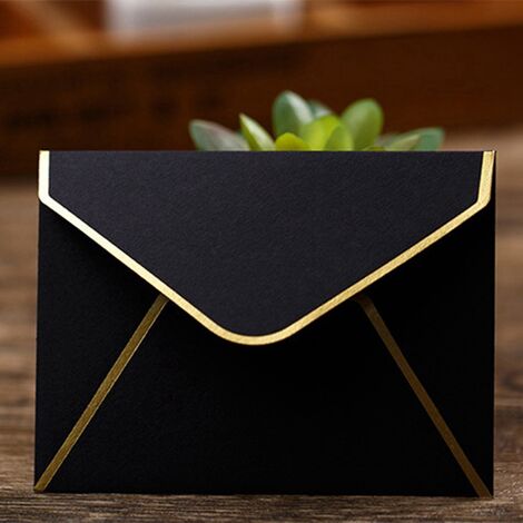 Lot de 100 Mini Enveloppes en 10 Couleurs pour Cartes-cadeaux
