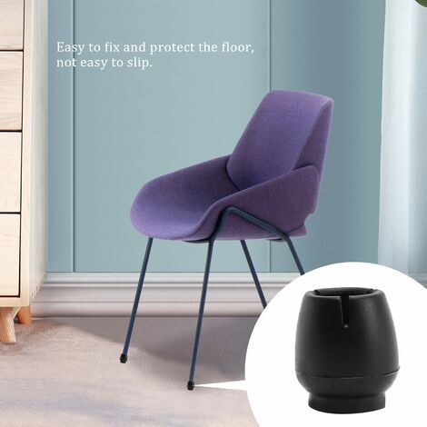 8 pièces Silicone Table et chaise couvre-pieds antidérapant