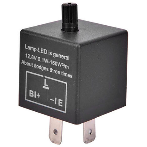 Relais de Clignotant RéGlable LED éLectronique pour Clignotant CF13 JL-02  pour de Voiture