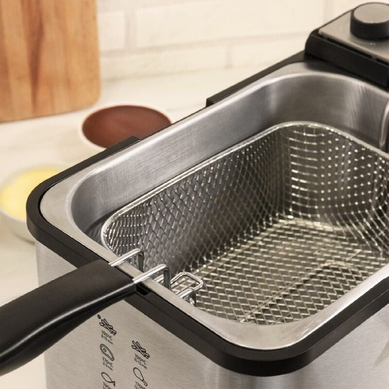 CleanFry Advance 1500 Inox Freidora con aceite Cecotec