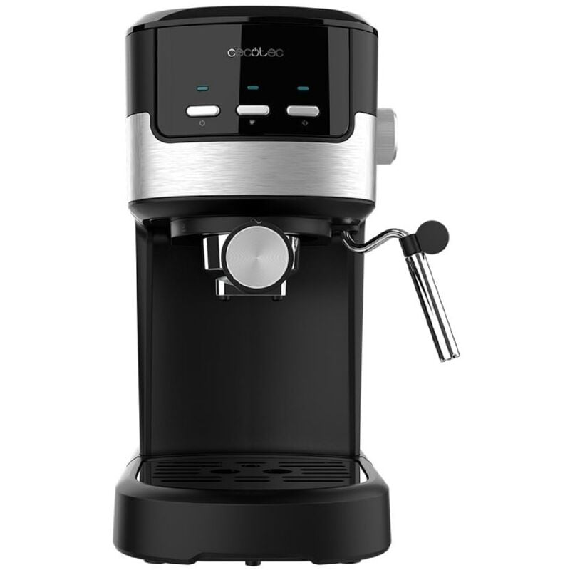Cecotec Cafetera Espresso Compacta Power Espresso 20 Pecan. 1100W, 20  Bares, Sistema Thermoblock, Vaporizador Orientable, Brazo