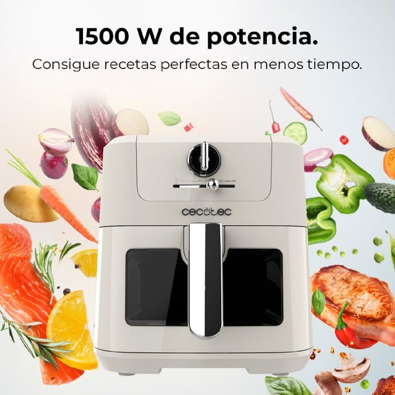 Esta freidora de aire es la compra ideal por 79 euros: 1500W de potencia, 5  litros