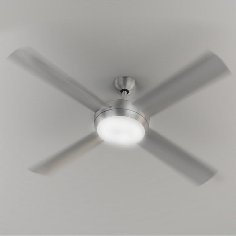 Cecotec Ventilador de Techo con Luz EnergySilence Aero 495. 55 W, Diámetro  42” con 5 Aspas Reversibles, Luz LED, Mando a Distancia, Temporizador hasta  8h, 3 Velocidades : : Hogar y cocina