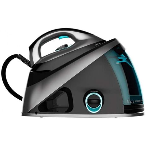 Cecotec Centro de Planchado Fast&Furious 8040 Absolute. 2400 W, Golpe de Vapor 480 g/min, Presión 6 Bares, Suela Turbo Slide, Filtro Antical, Seguridad contra sobrecalentamientos